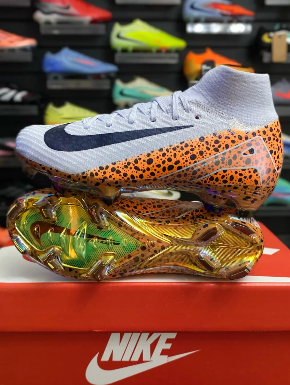 Nike Nike Air Zoom Mercurial Blanco Safari — botín, foto principal