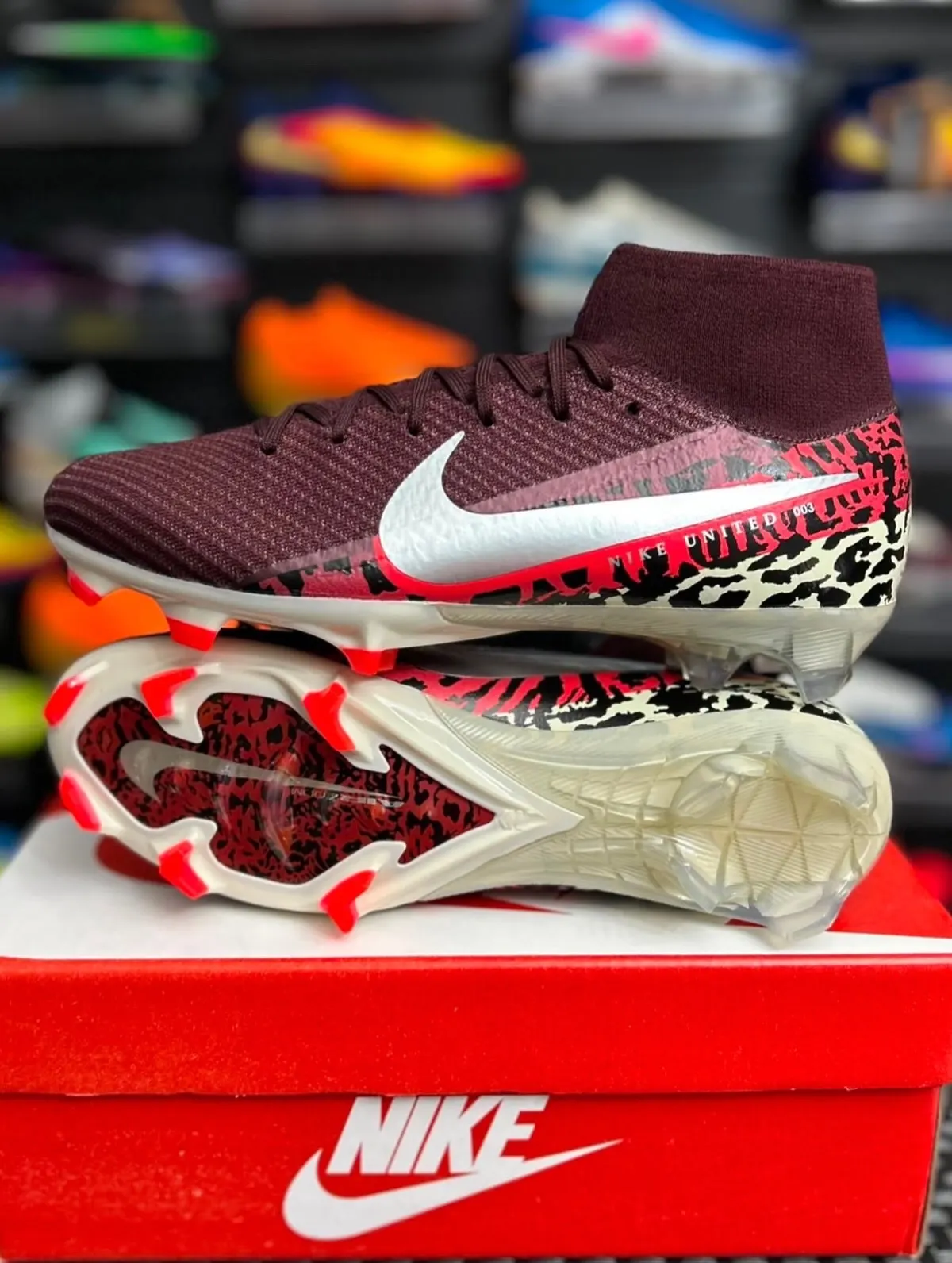 Nike Nike Air Zoom Mercurial Bordó — botín, foto principal