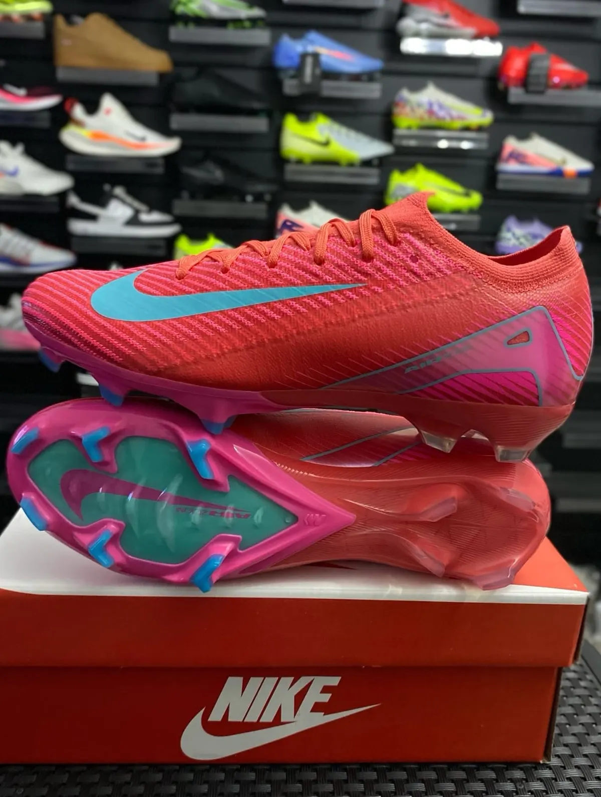 Nike Nike Air Zoom Mercurial Coral y Turquesa — botín, foto principal