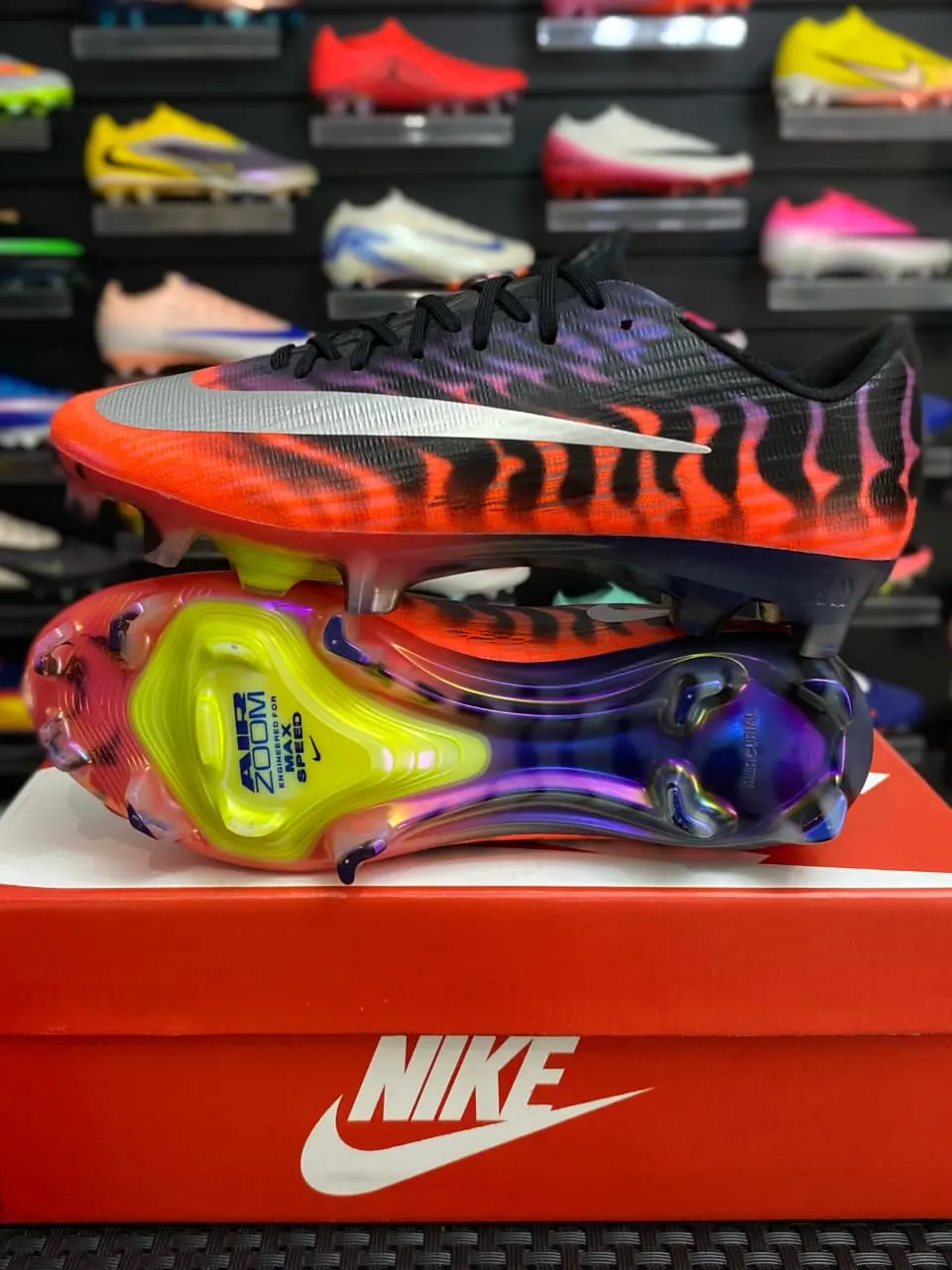 Nike Nike Air Zoom Mercurial Negro y Naranja — botín, foto principal