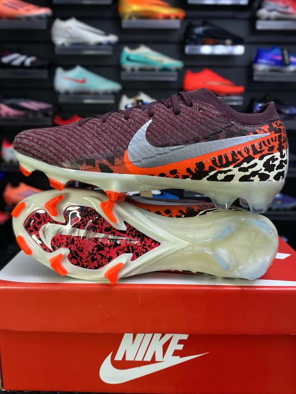 Nike Nike Air Zoom Mercurial Bordó Leopardo — vista 1 de 1