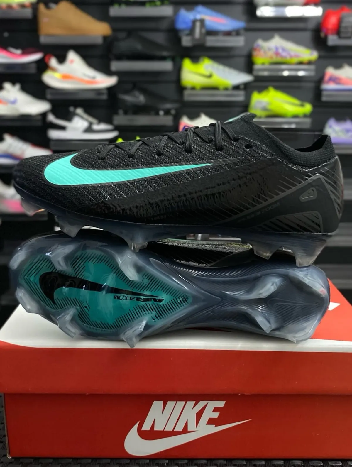 Nike Nike Air Zoom Mercurial Negro y Menta — vista 1 de 1