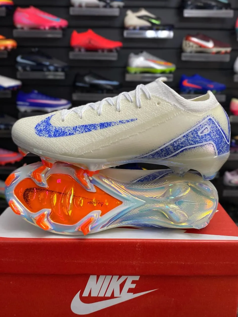 Nike Nike Air Zoom Mercurial Crema y Azul Klein — vista 1 de 1