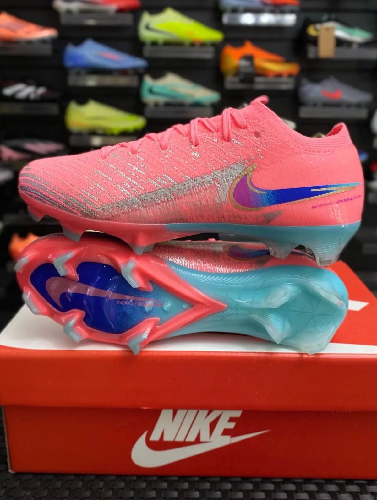 Nike Nike Air Zoom Mercurial Coral y Violeta — vista 1 de 1
