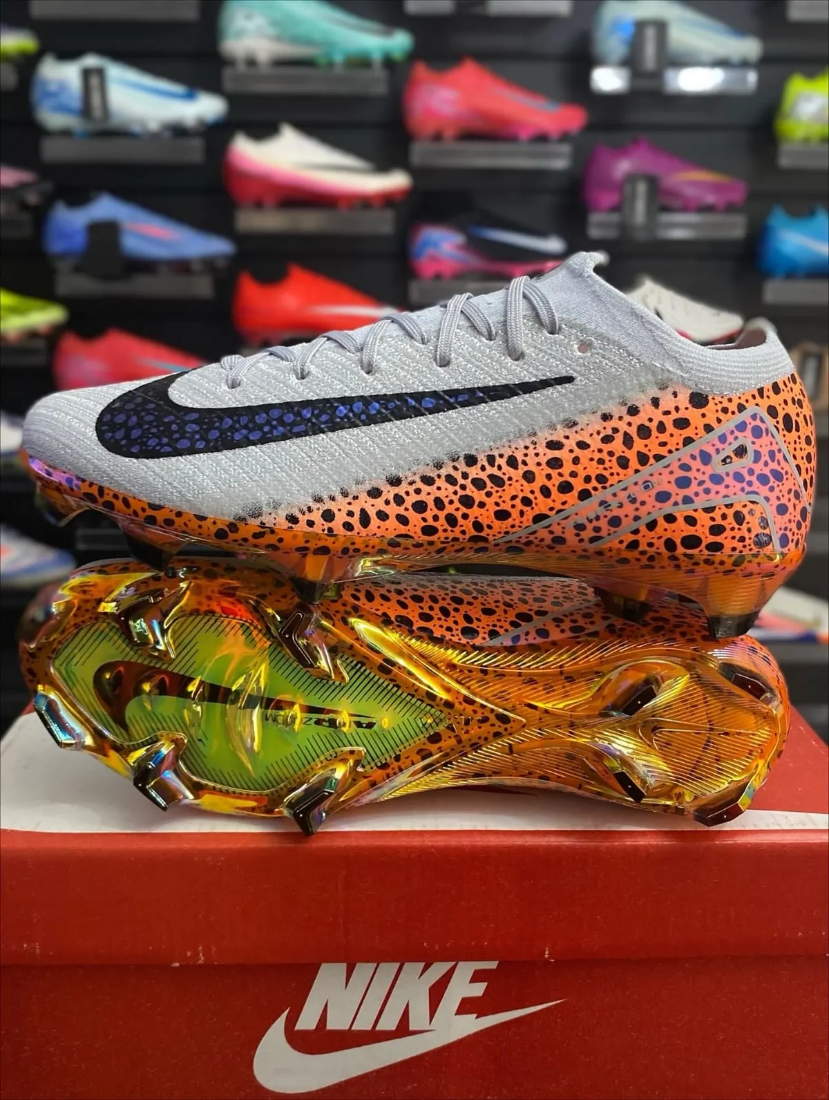 Nike Nike Air Zoom Mercurial Blanco y Naranja Safari — vista 1 de 1