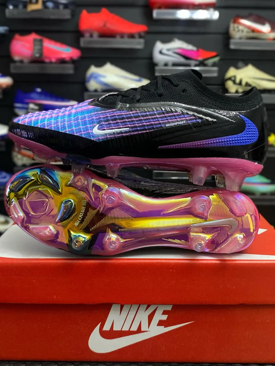 Nike Nike Phantom Negro y Violeta Iridiscente — vista 1 de 1