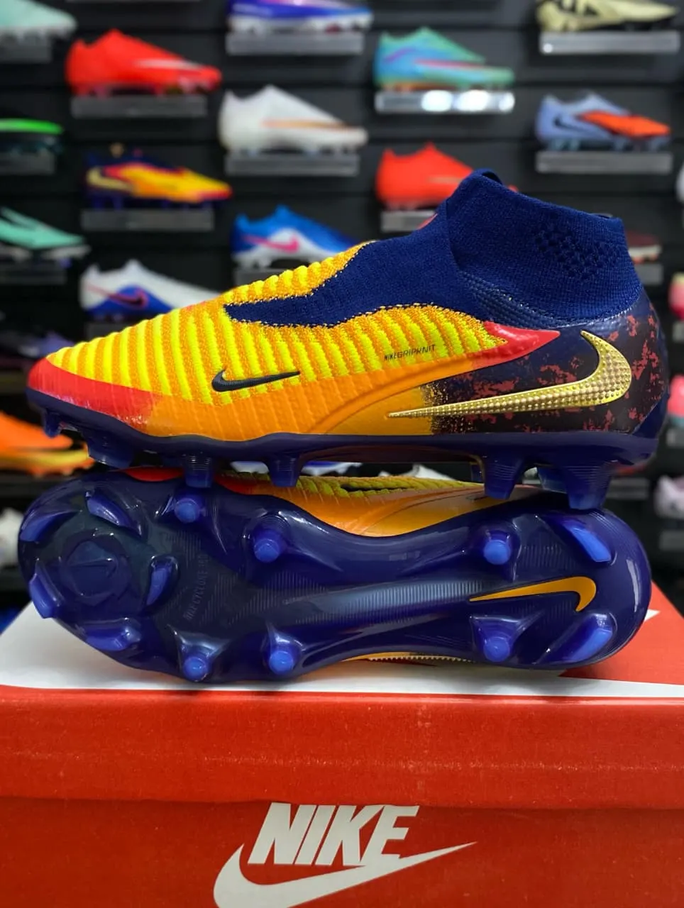 Nike Nike Phantom Azul Marino y Amarillo — vista 1 de 1
