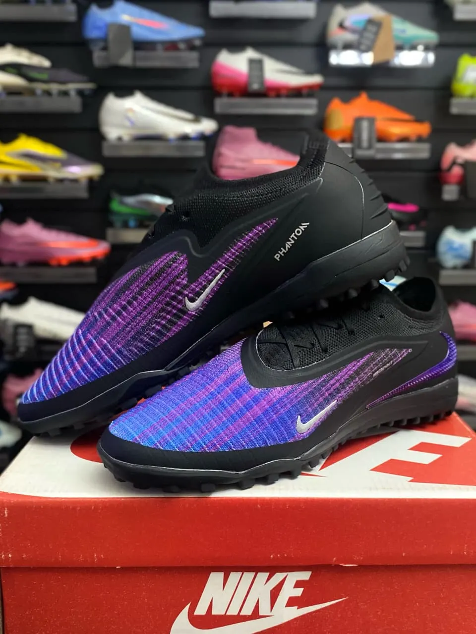 Nike Nike Phantom Negro y Violeta — vista 1 de 1